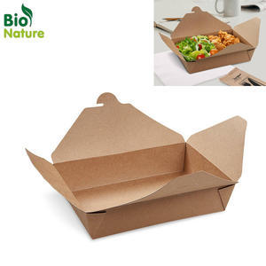 Food box papírový nepromastitelný L
