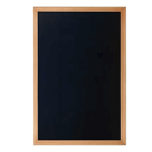 Nástěnná popisovací tabule WOOD TEAK 60x80 cm