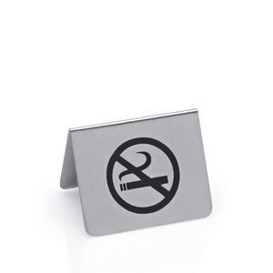Stojánek Zákaz kouření nerezový