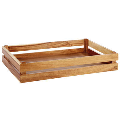 Bufetový systém Megabox dřevo, pro GN 2/4 - 555 x 185 x 105 mm - 1