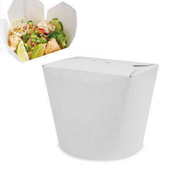 Food box papírový bílý 50 ks