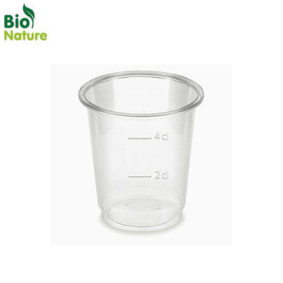 Kelímek na alkohol čirý PLA, 2 cl / 4 cl - 48 mm / 50 mm - 40 ks/bal