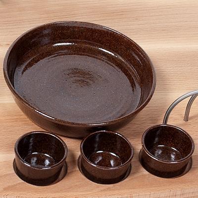 Misky keramické pro servírovací prkna, 12,0 cm