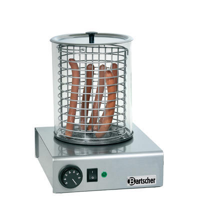 Ohřívač párků Hot-Dog Bartscher, 260 x 295 x 360 mm - 1 kW / 230 V - 6,9 kg