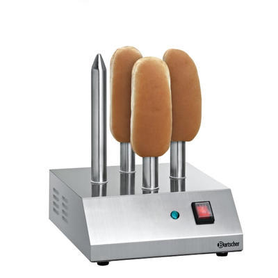 Ohřívač rohlíků Hot Dog Bartscher, 240 x 280 x 310 mm - 0,19 kW / 230 V - 2,75 kg - 1