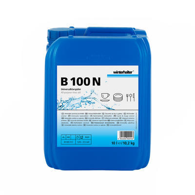 Oplachový prostředek pro měkkou vodu B100N, PE-kanystr 10 l