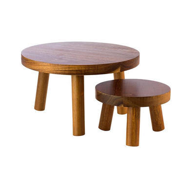 Stojan bufetový stolička dřevěná, 15 cm - 10 cm - 1