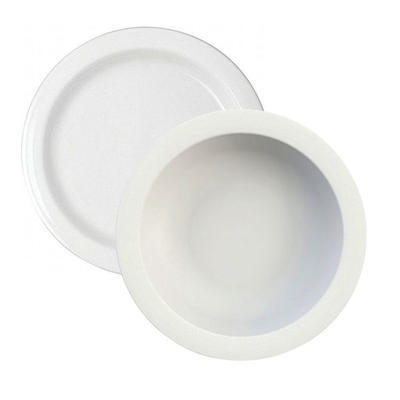 Talíř dětský odolný plast, talíř mělký - 24,1 cm