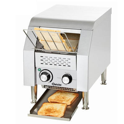 Toaster průchozí mini Bartscher, 75 ks/hod. - 1,34 kW /230 V - 13,5 kg - 1