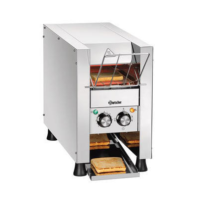 Toaster průchozí Mini-XS Bartscher, 235 x 655 x 395 mm - 1 kW / 230 V - 1