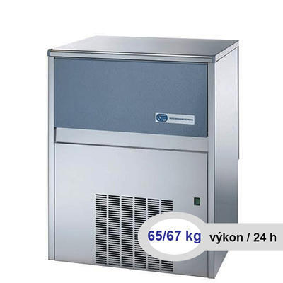 Výrobník drceného ledu SLF 130, A- chlazený vzduchem - 450 x 620 x 680 mm - 65 kg / hod.