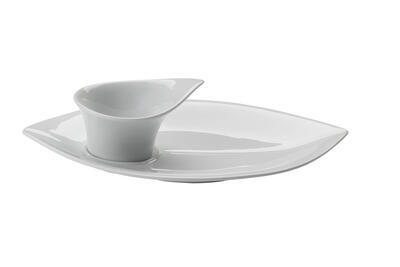 Dezertní talíř Ligo, 26,5 x 16,5 x 2 cm - 2