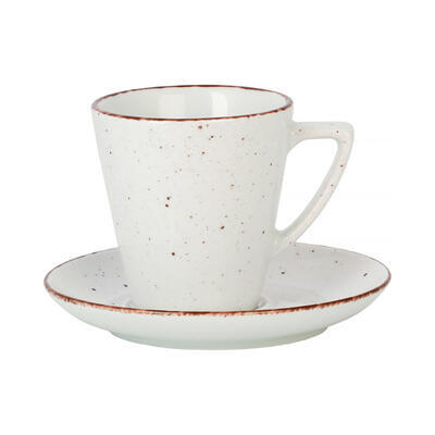 Porcelánové nádobí Granja WHITE, podšálek kávový Grande - 15,7 cm - 2