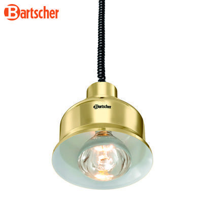 Infra lampa gastro IWL250D GO Bartscher, zlatá vysoký lesk - 0,25 kW - 1,04 kg - 2