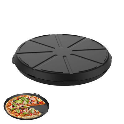 Krabice na pizzu ToGo dvoudílná, PR 36,3 x V 3 cm - 1 ks/víko a základna - 2