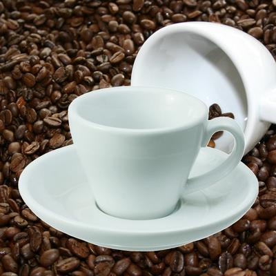 Šálek a podšálek na kávu Italia, šálek - 6,5 x 8,5 cm - 0,18 l - 2