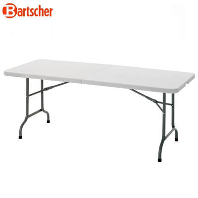 Party stůl skládací hranatý Bartscher, 1830 x 760 x 740 mm - 910 x 740 x 90 mm - 2