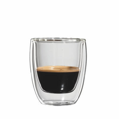 Sklenice na kávu Bloomix, Cappuccino - 200 ml - PR 7,1/4,5 x 9,7 cm - 2