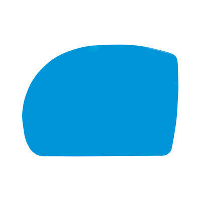 Cukrářská karta modrá, tvar tunel - 15,5 x 10,2 cm - 2