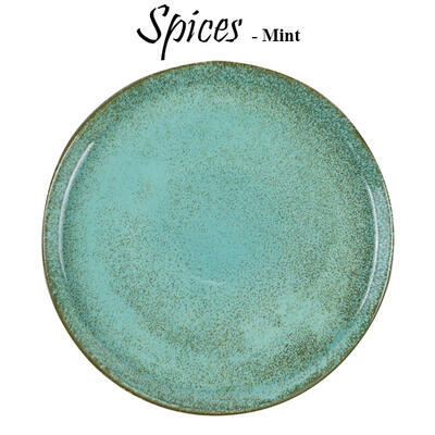 Porcelánové nádobí Spices mint, talíř mělký - 20,4 cm - 2