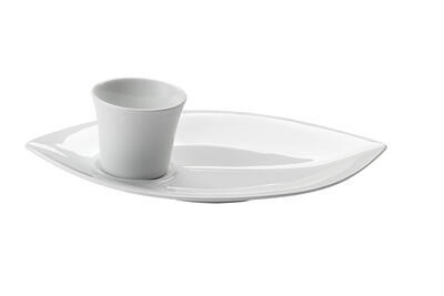 Dezertní talíř Ligo, 26,5 x 16,5 x 2 cm - 3