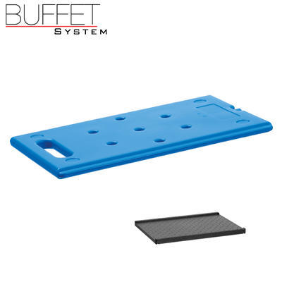 Bufetový modul ICE nerez s poklopem a břidlicí, nerez ICE - břidlice/poklop - 13 cm - 3