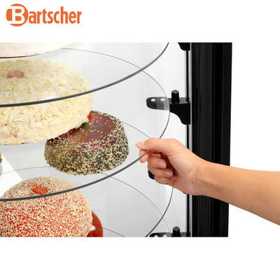 Vitrína dortová chladicí 400 litrů Bartscher, 680 x 680 x 1750 mm - 0,48 kW / 220-240 V - 131 kg - 3