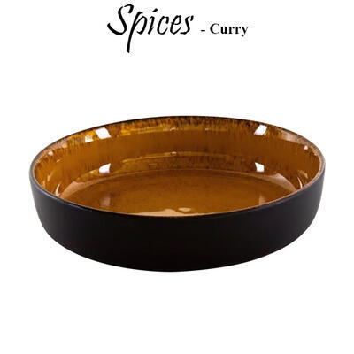Porcelánové nádobí Spices curry, talíř mělký - 20,4 cm - 3
