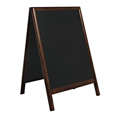 Nabídková tabule Duplo Sandwich 55x85 cm, přírodní dřevo - 55 x 85 cm - 89 x 57,5 x 6,5 cm - 3