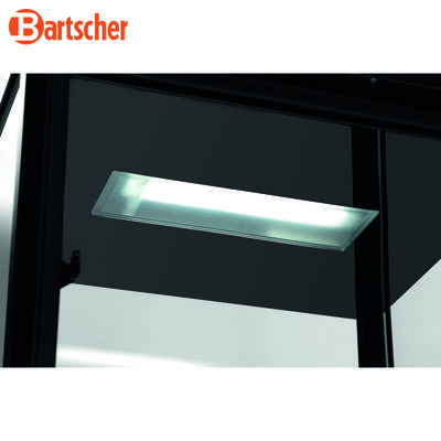 Chladicí mini vitrína 98 l Bartscher, černá - 435 x 385 x 1105 mm - 0,18 kW / 230 V - 4