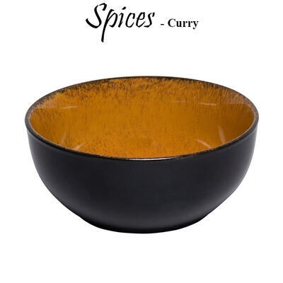Porcelánové nádobí Spices curry, miska - 14 x 6 cm - 4