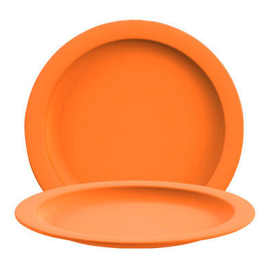 Talíř dětský Color odolný plast, talíř hluboký - zelený - 21,6 cm / 0,5 l - 4