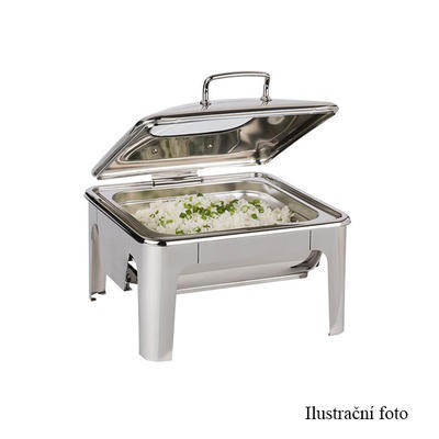 Chafing dish GN 2/3 Easy Induction, GN 2/3-65 mm - 42 x 41 x 30 cm - 5,5 l - 6