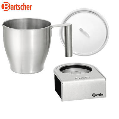 Šlehač mléka indukční Bartscher, 0,4 l - 125 x 150 x 180 mm - 0,6 kW / 230 V - 6