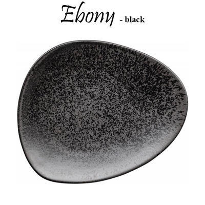 Porcelánové nádobí Ebony, miska - 12,5 x 10,5 cm - 215 ml - 6