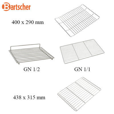 Grilovací deska GN 1/1 Bartscher, 530 x 325 x 15 mm - gril.deska, GN 1/1, litý hliník - 2,8 kg - 7/7